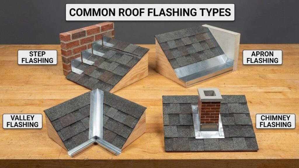 common-roof-flashing-types