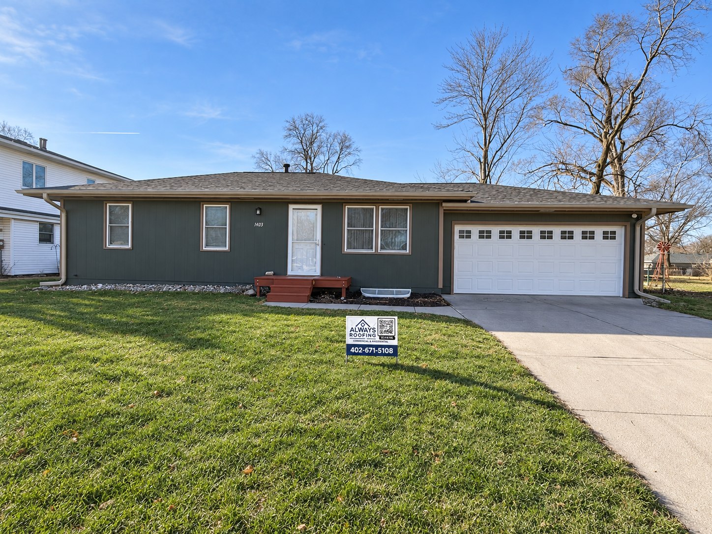 Home exterior after renovation