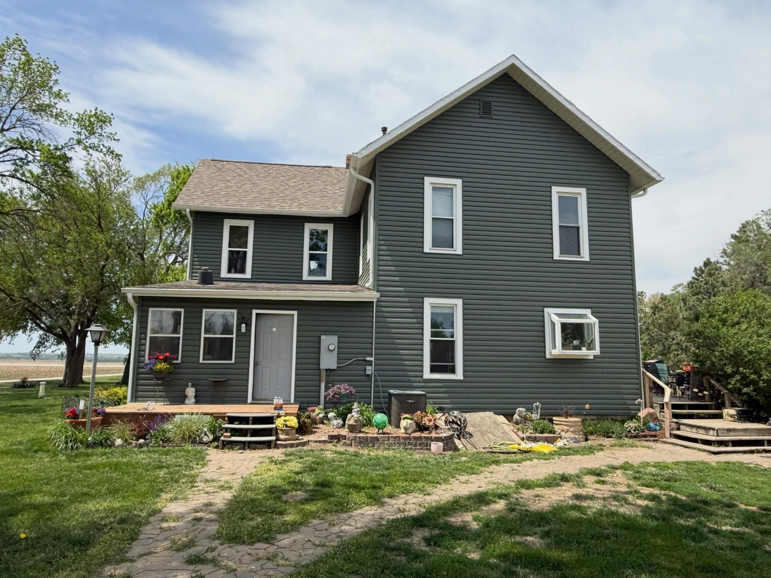 Whole home exterior after